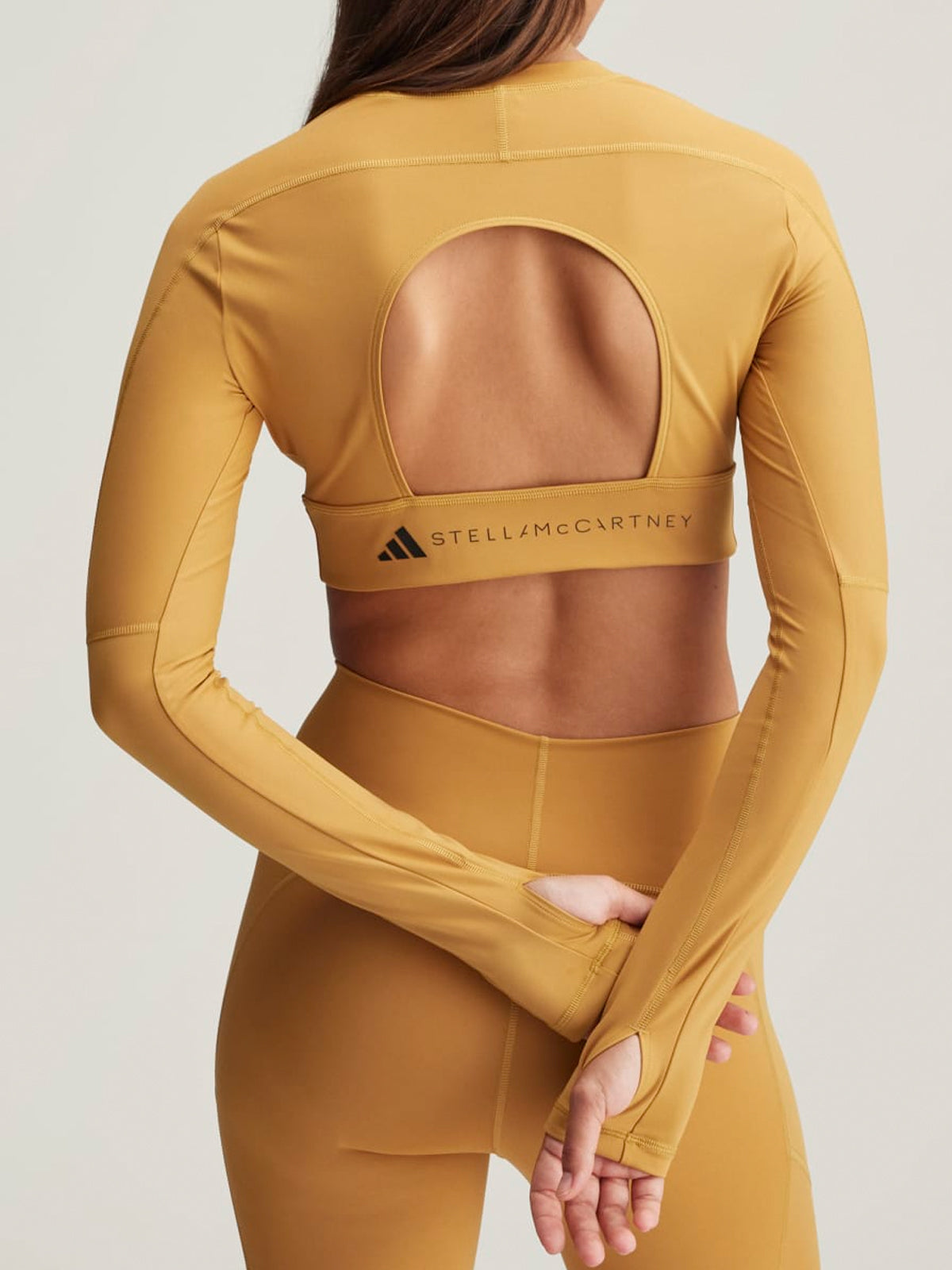 Desert Dune TrueStrength Yoga Crop Top