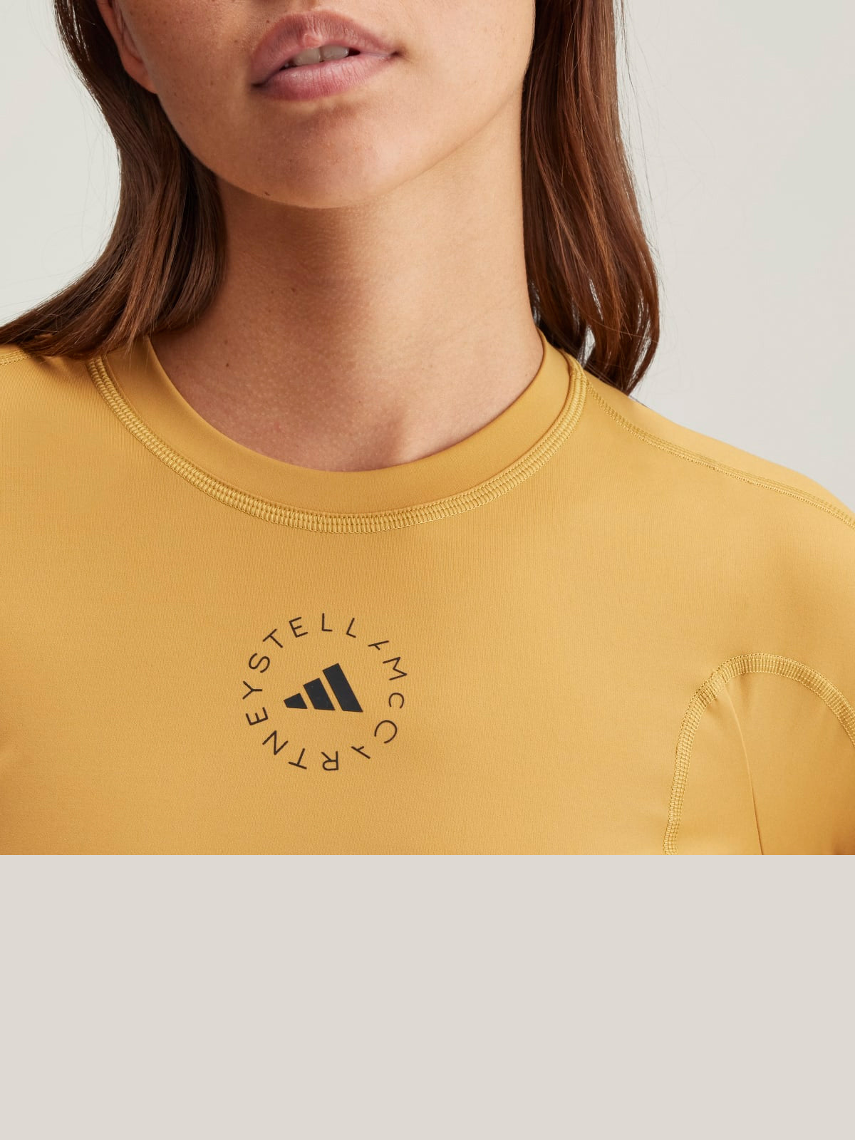 Desert Dune TrueStrength Yoga Crop Top