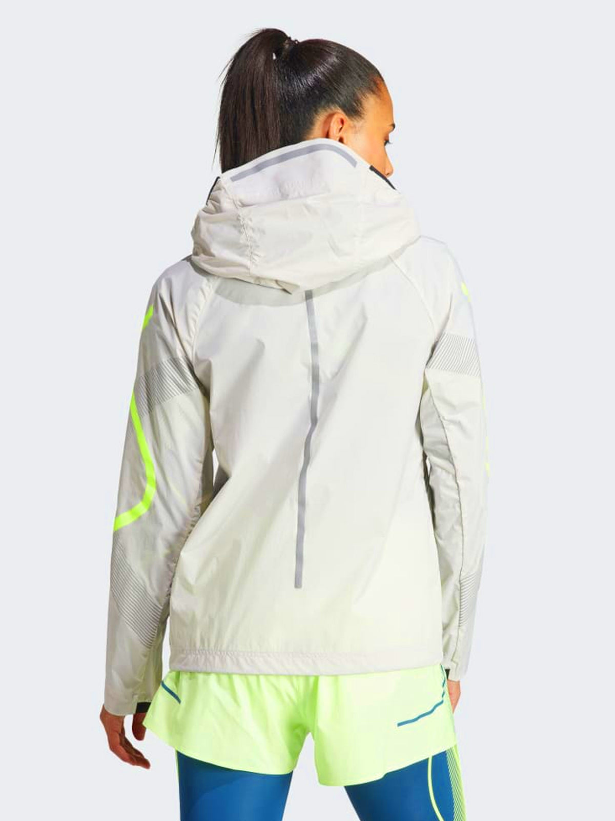 Chalk Pearl TruePace Running Jacket