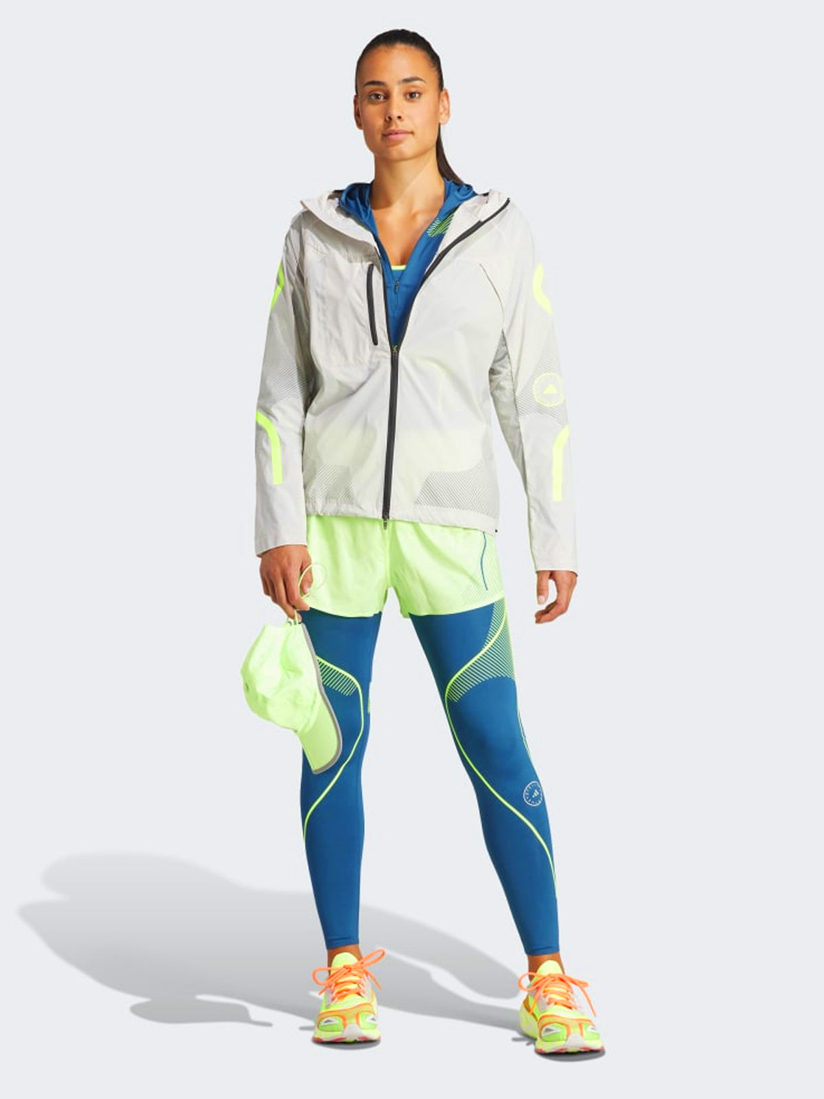 Chalk Pearl TruePace Running Jacket