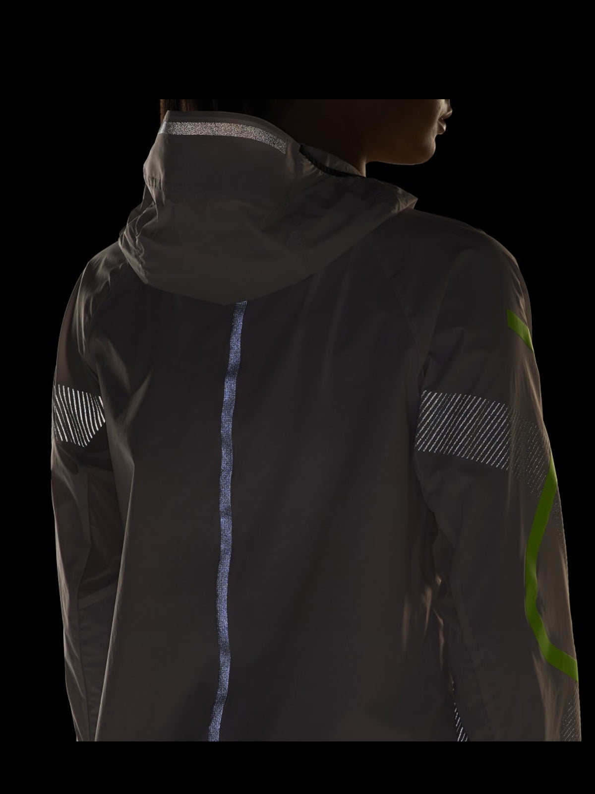 Chalk Pearl TruePace Running Jacket