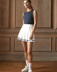 Clarendon High-Rise 16" Tennis Skort