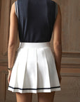 Clarendon High-Rise 16" Tennis Skort