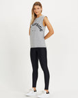 Grey Muscle Tank Top