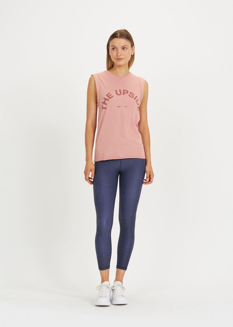 Rose Dawn Muscle Tank Top