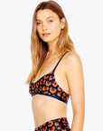 Raspberry Leopard Ballet Sports Bra