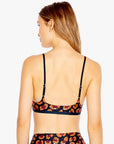 Raspberry Leopard Ballet Sports Bra