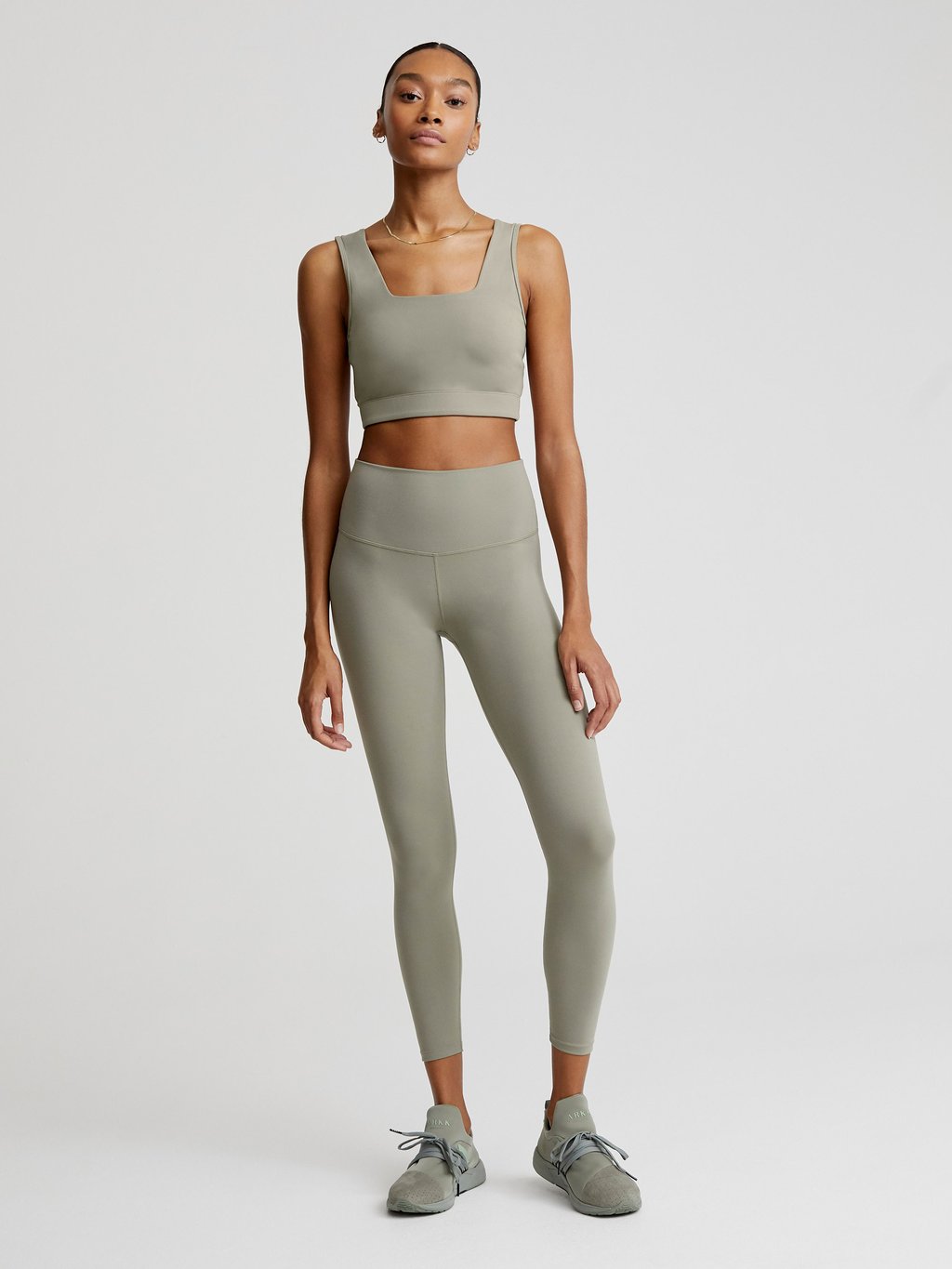 Gravity Grey Always Delta Sports Bra