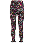 Gardenia Floral Midi Leggings