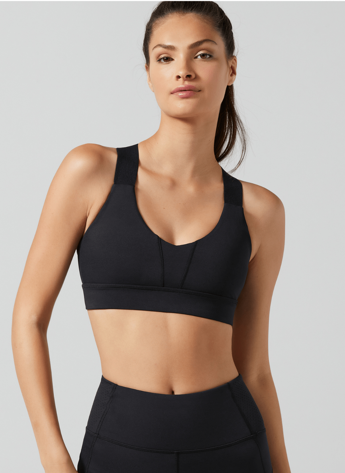 Black Bridgette Sports Bra
