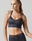 Tetris Dark Wash Chelsea Sports Bra