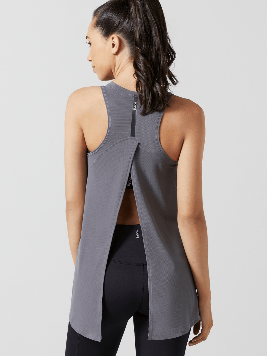 Charcoal Kendall Tank Top
