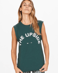 British Green Muscle Tank Top