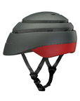 Graphite Red Wine Loop Helmet