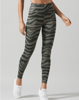 Dusty Olive Tiger Ariana Leggings