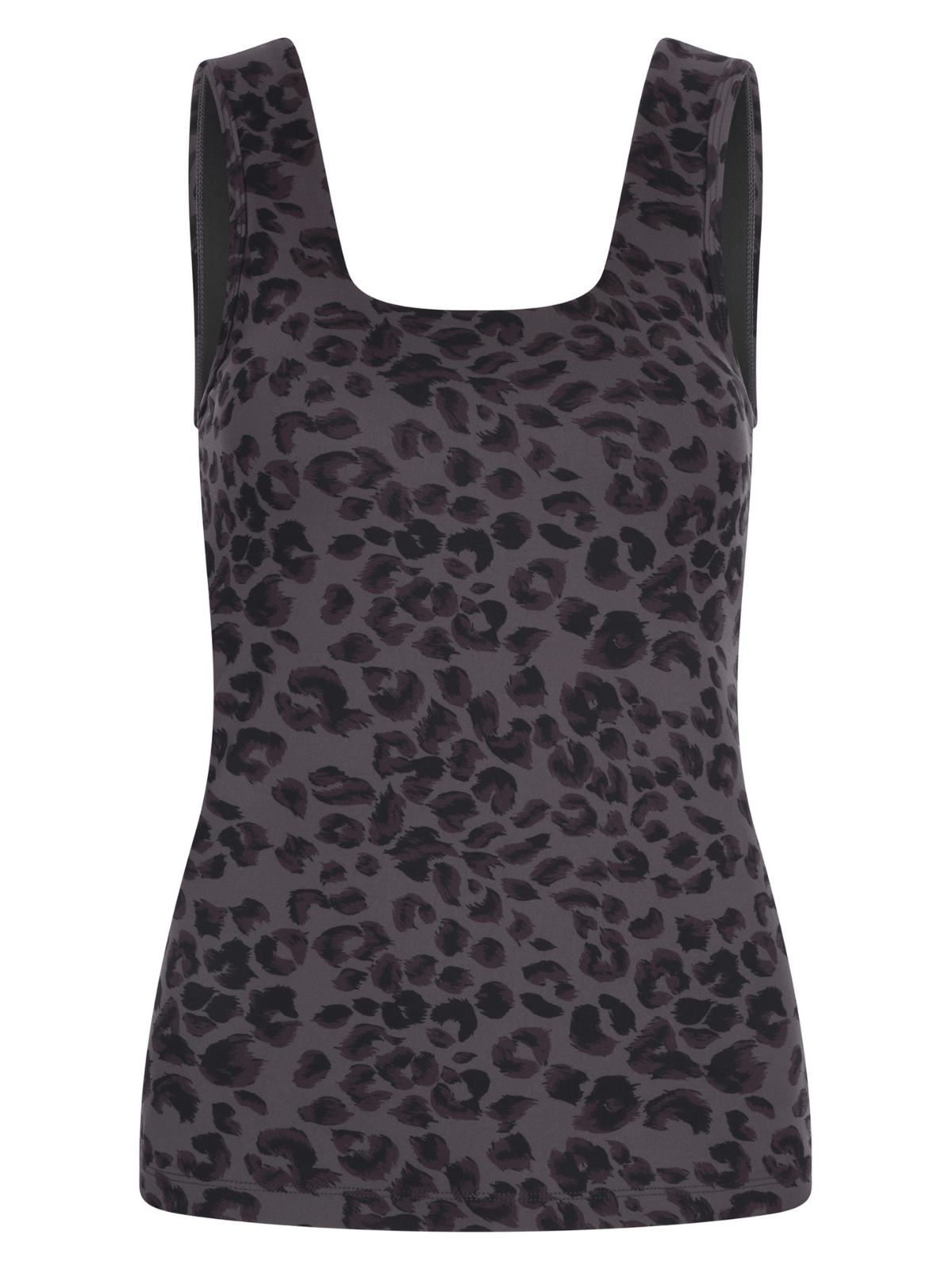 Iron Grey Cheetah Aletta Tank Top