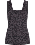 Iron Grey Cheetah Aletta Tank Top