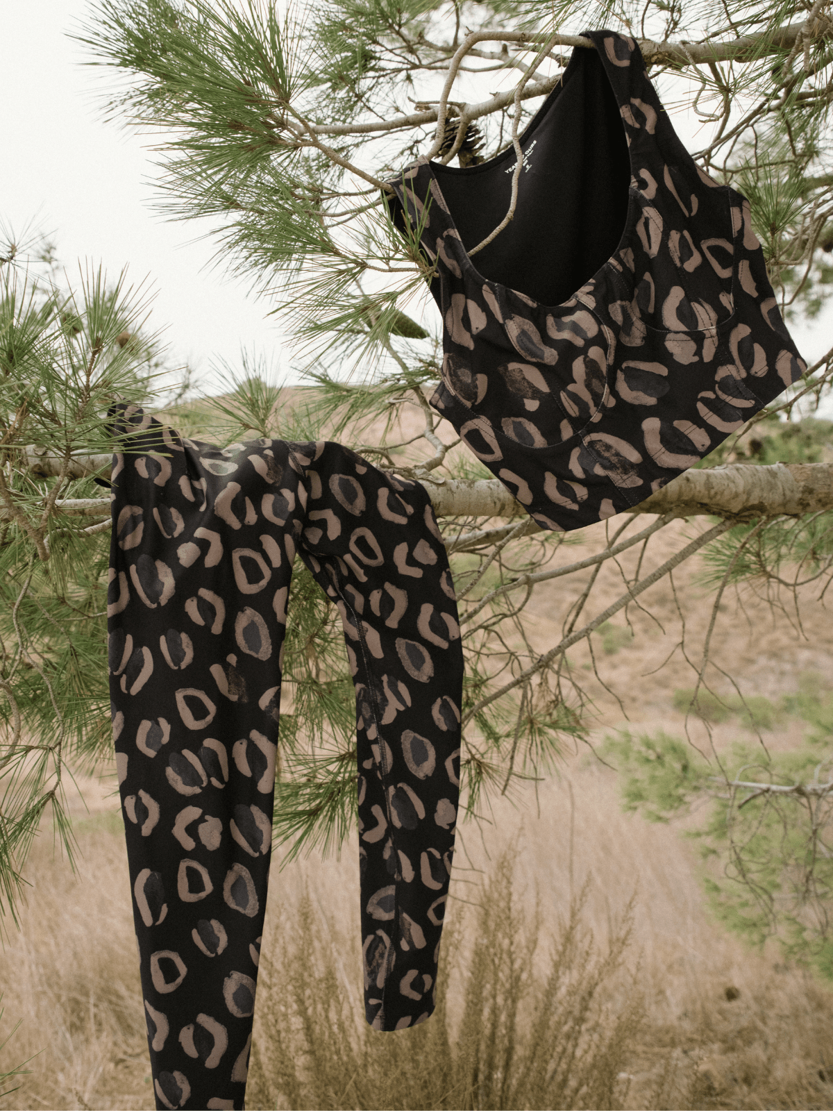 Black Leopard Dolly Sports Bra