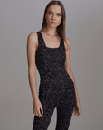 Iron Grey Cheetah Aletta Tank Top