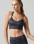 Tetris Dark Wash Chelsea Sports Bra