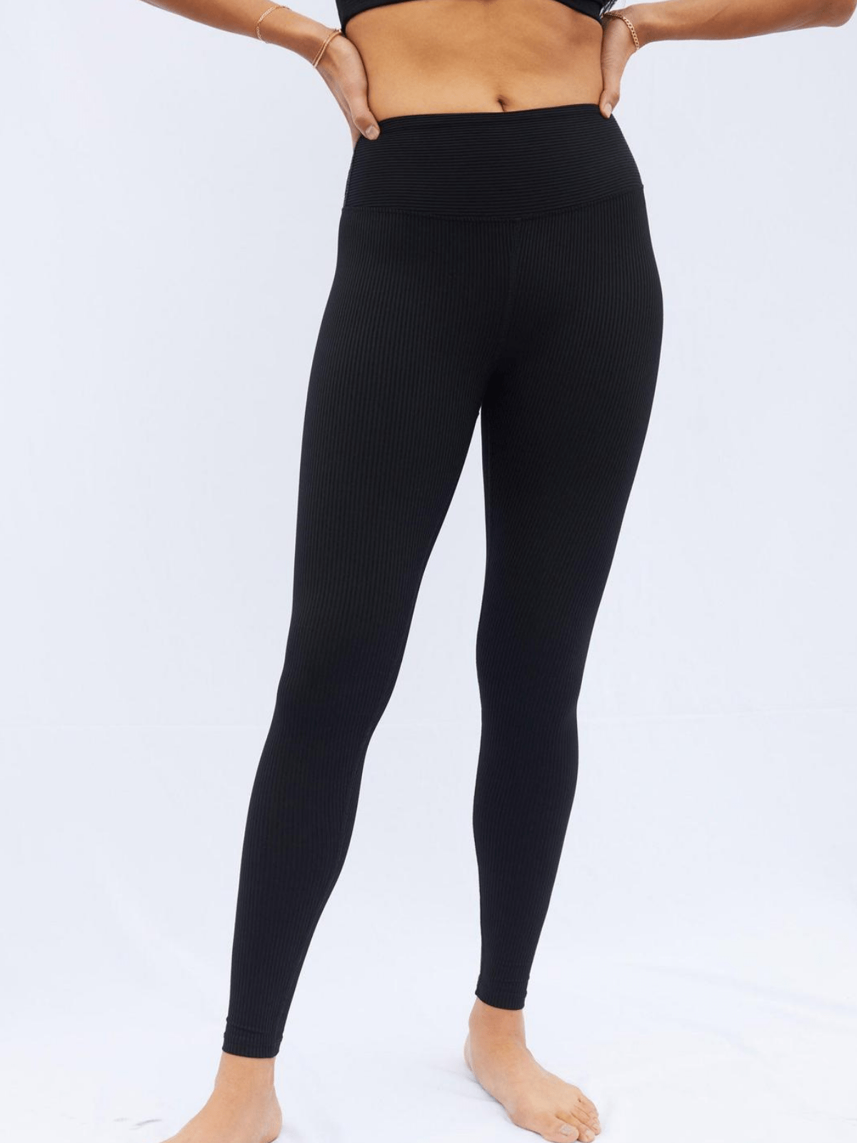 Ribbed High High Leggings