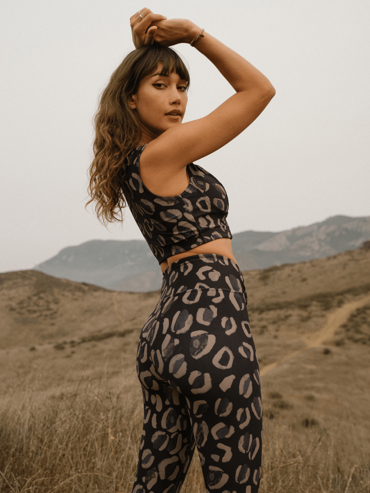 Black Leopard Veronica Leggings