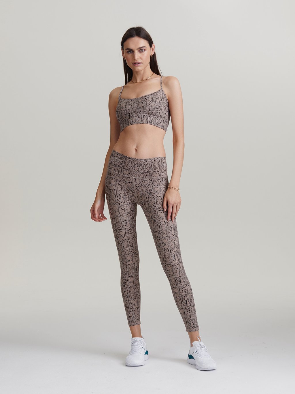 Tan Snake Irena Sports Bra