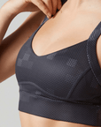 Tetris Dark Wash Chelsea Sports Bra