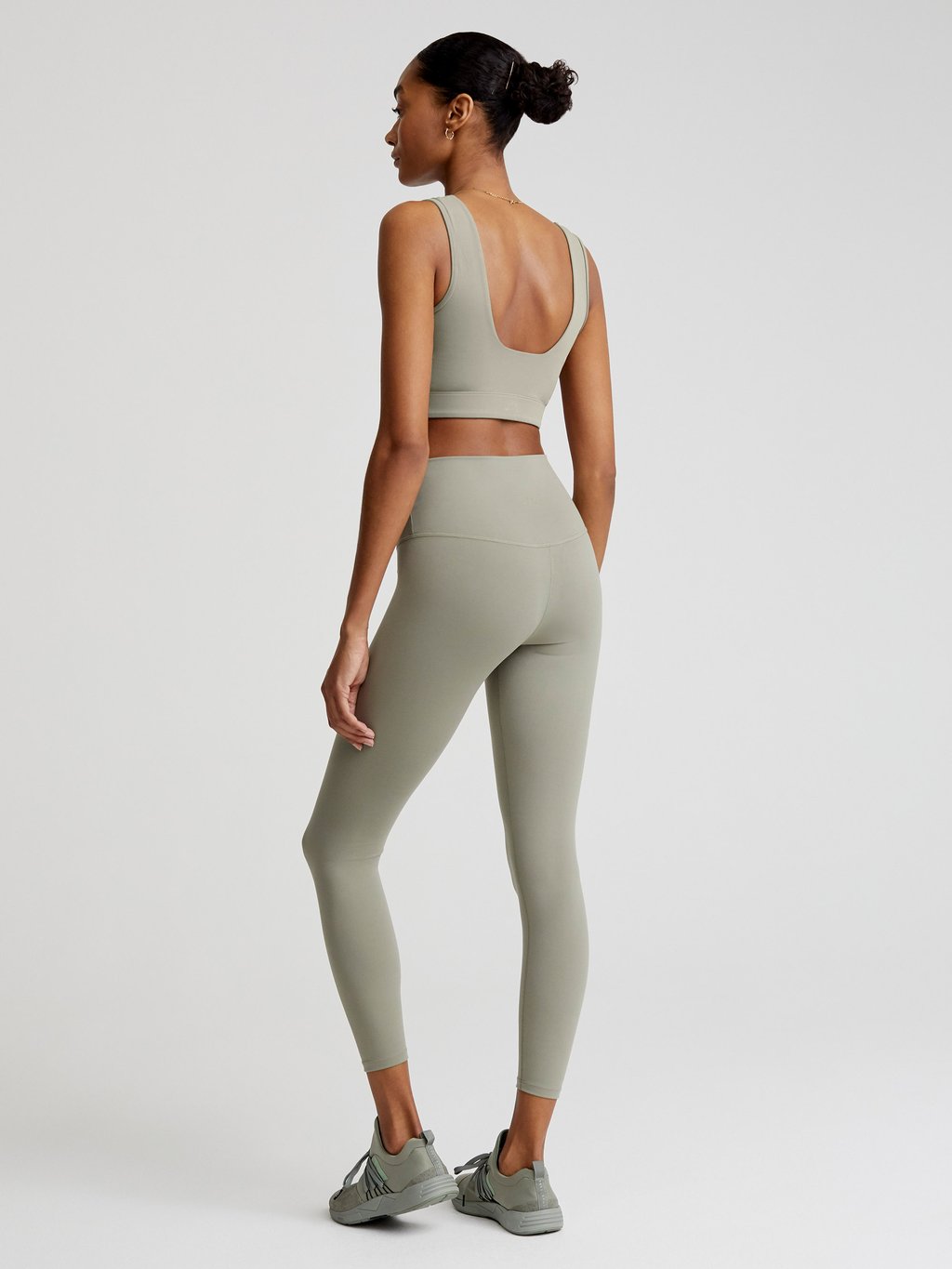 Gravity Grey Always Delta Sports Bra