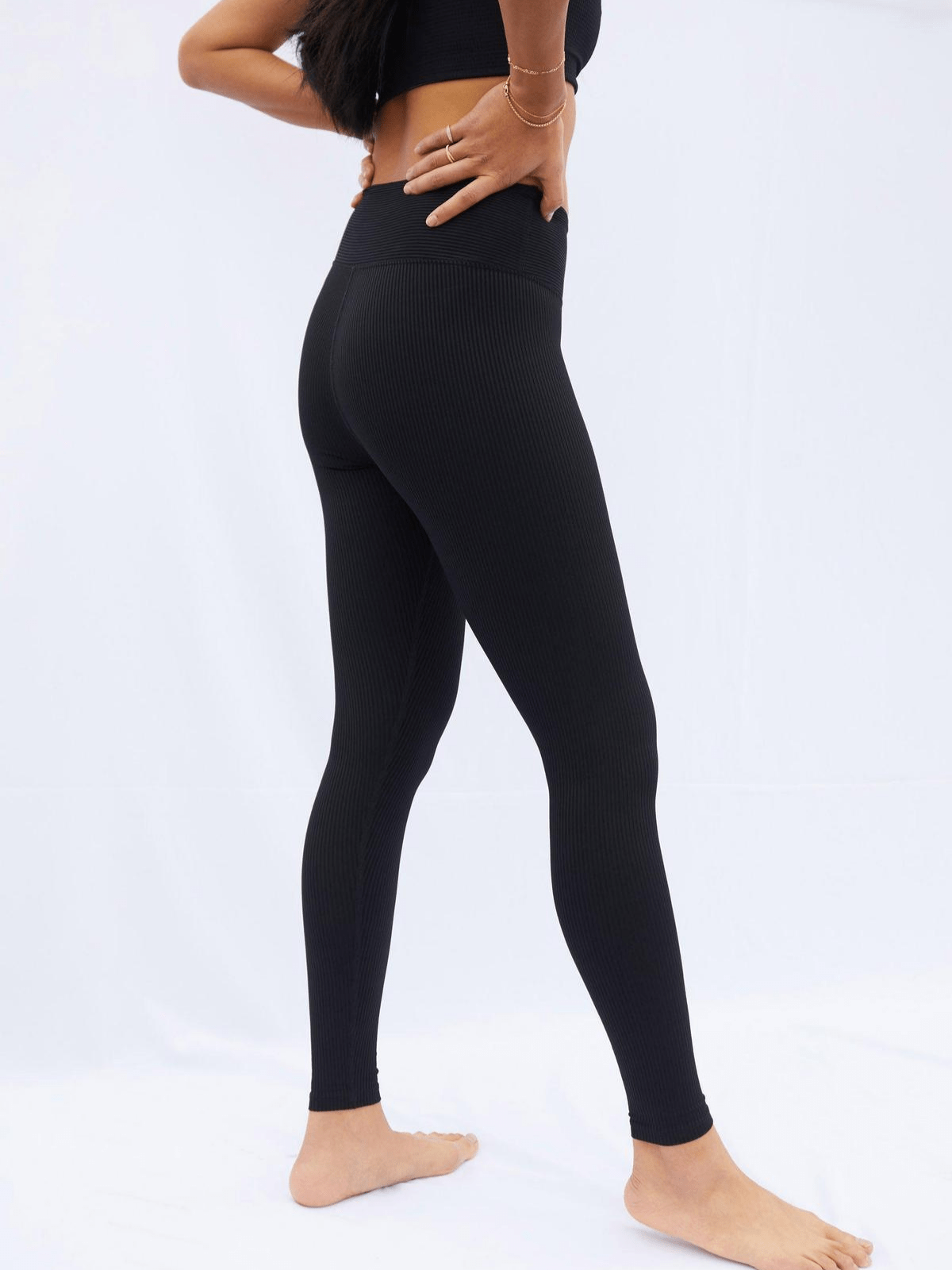 Ribbed High High Leggings