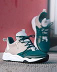 Asymtrix Mesh F-PRO90 Moon Grey Garden Green Sneakers