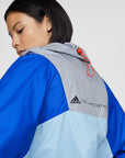 Bold Blue Half Zip Jacket
