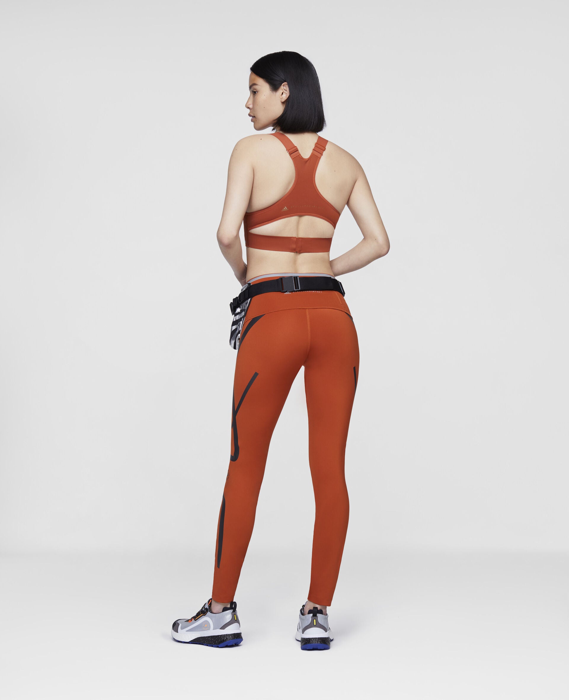 Orange TruePace Long Leggings