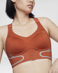 Orange TruePace High Support Sports Bra