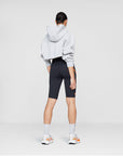 Black and Orange TruePace Cycling Shorts