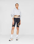 Black and Orange TruePace Cycling Shorts