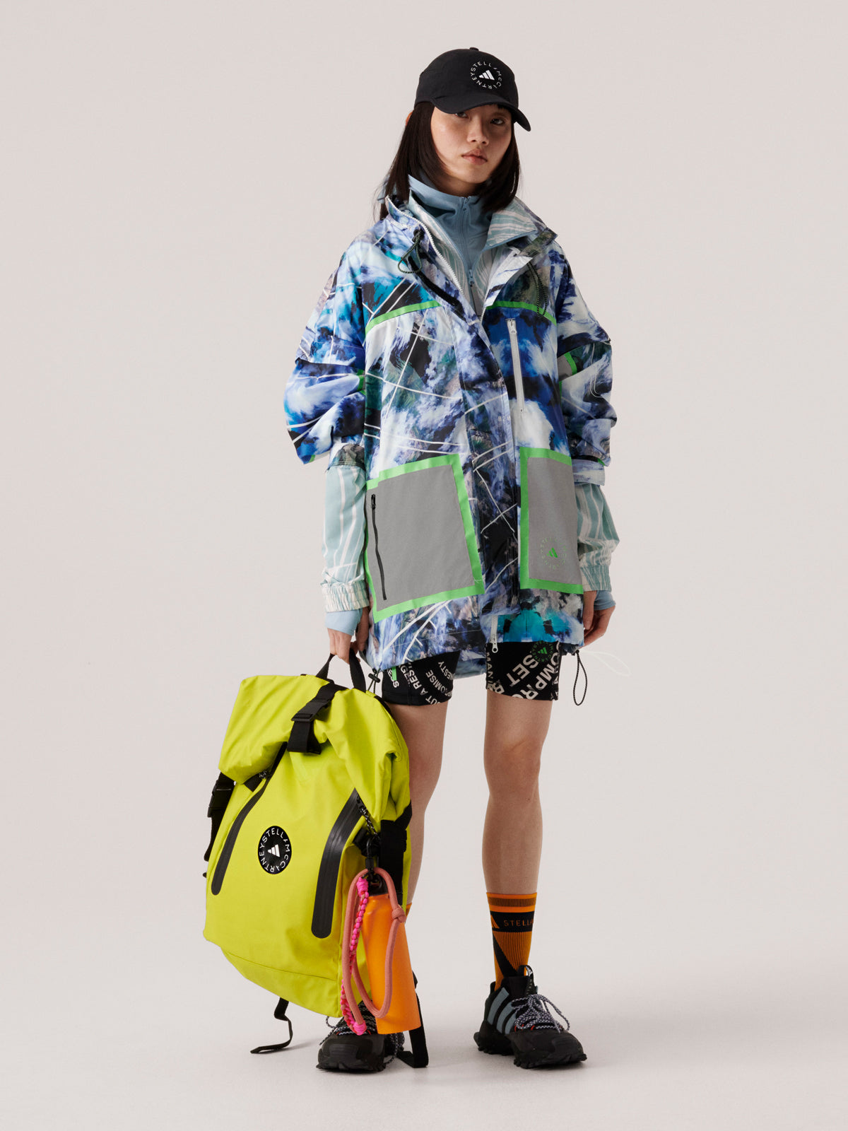 Semi Solar Yellow Logo Backpack