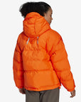 Orange Pull On Puffer Jacket