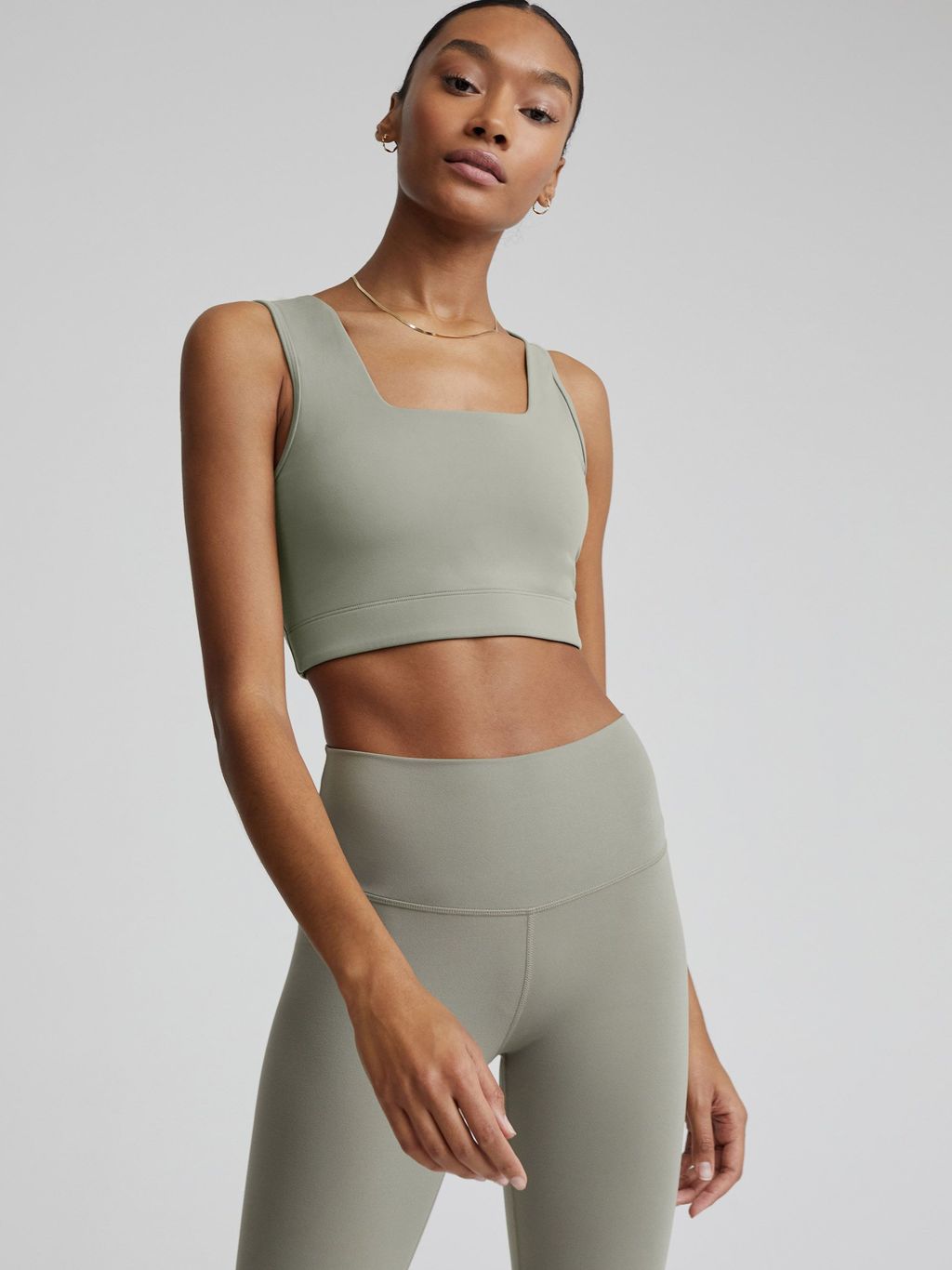 Gravity Grey Always Delta Sports Bra