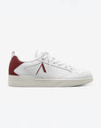 Visuklass Leather S-C18 White Cowhide Sneakers