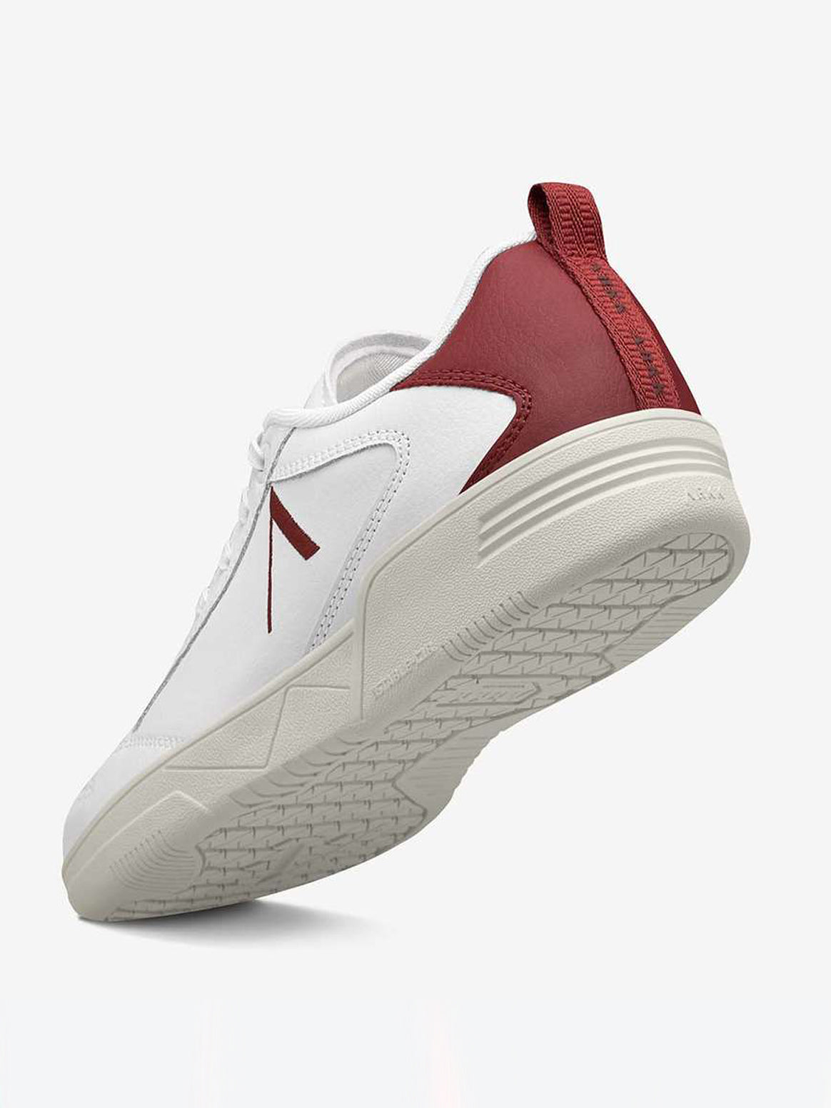 Visuklass Leather S-C18 White Cowhide Sneakers