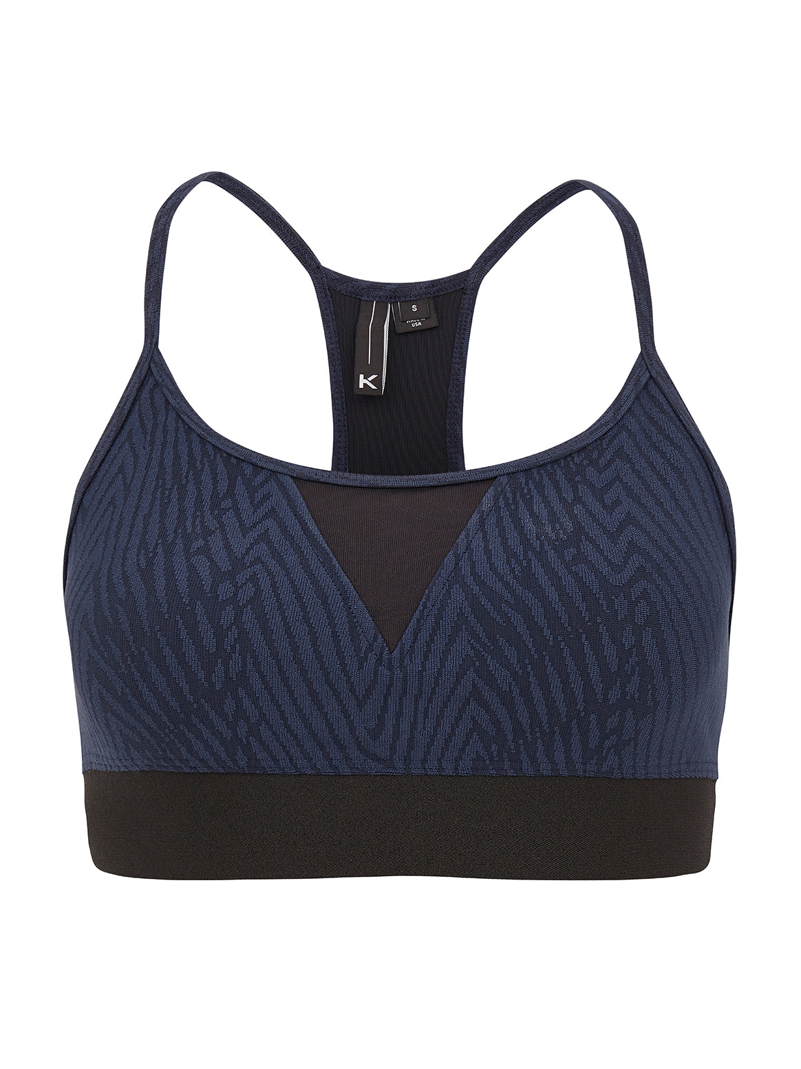 Midnight Blue Trifecta Versatility Sports Bra