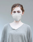 White Glacier Face Mask