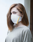White Glacier Face Mask