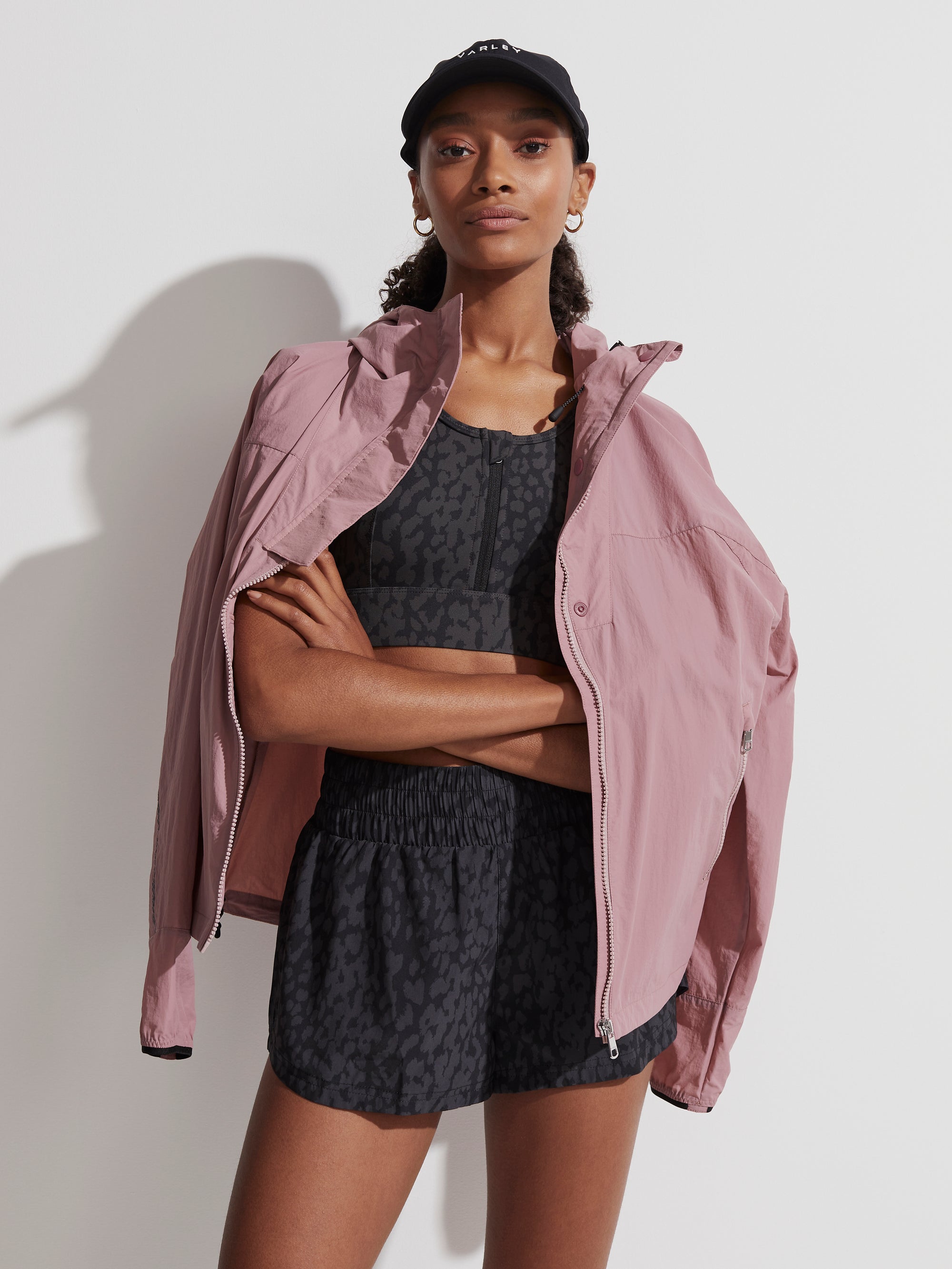 Nostalgia Rose Terrace Windbreaker Jacket