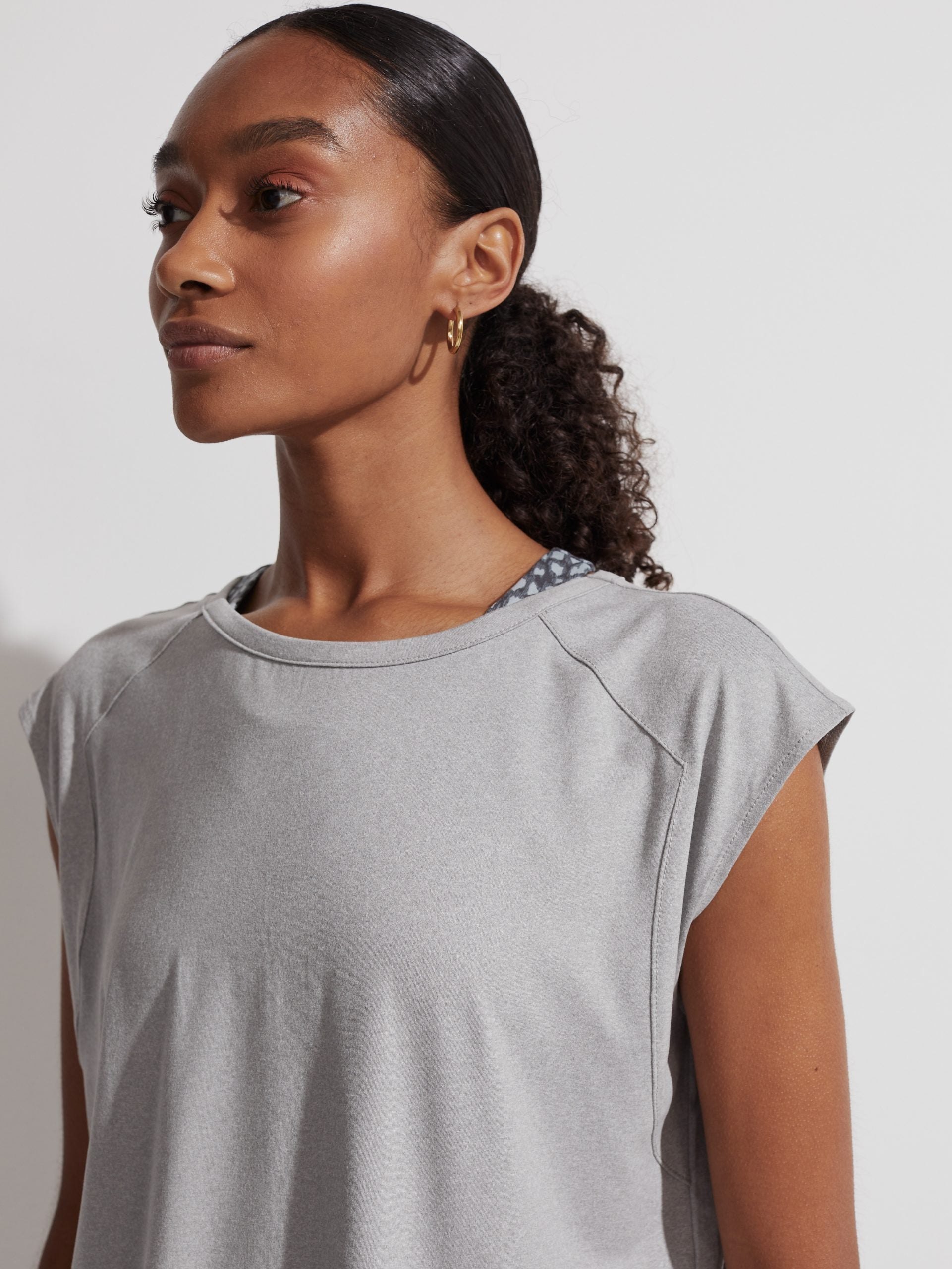 Marl Grey Rosario T-Shirt