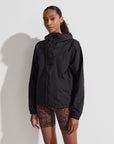 Black Terrace Windbreaker Jacket