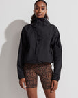 Black Terrace Windbreaker Jacket