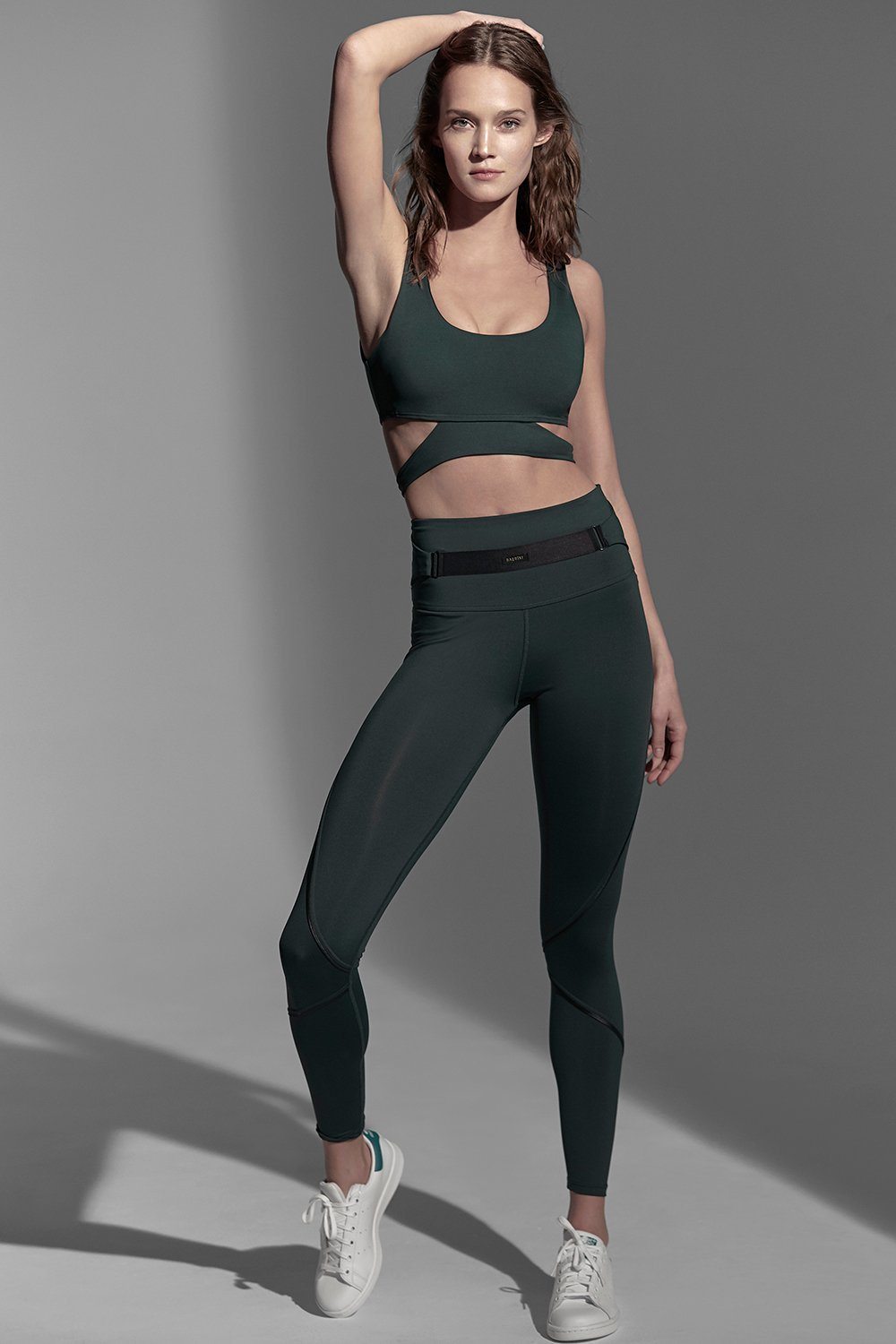 Forest Green Flex sports bra