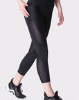 Racer cropped leggings